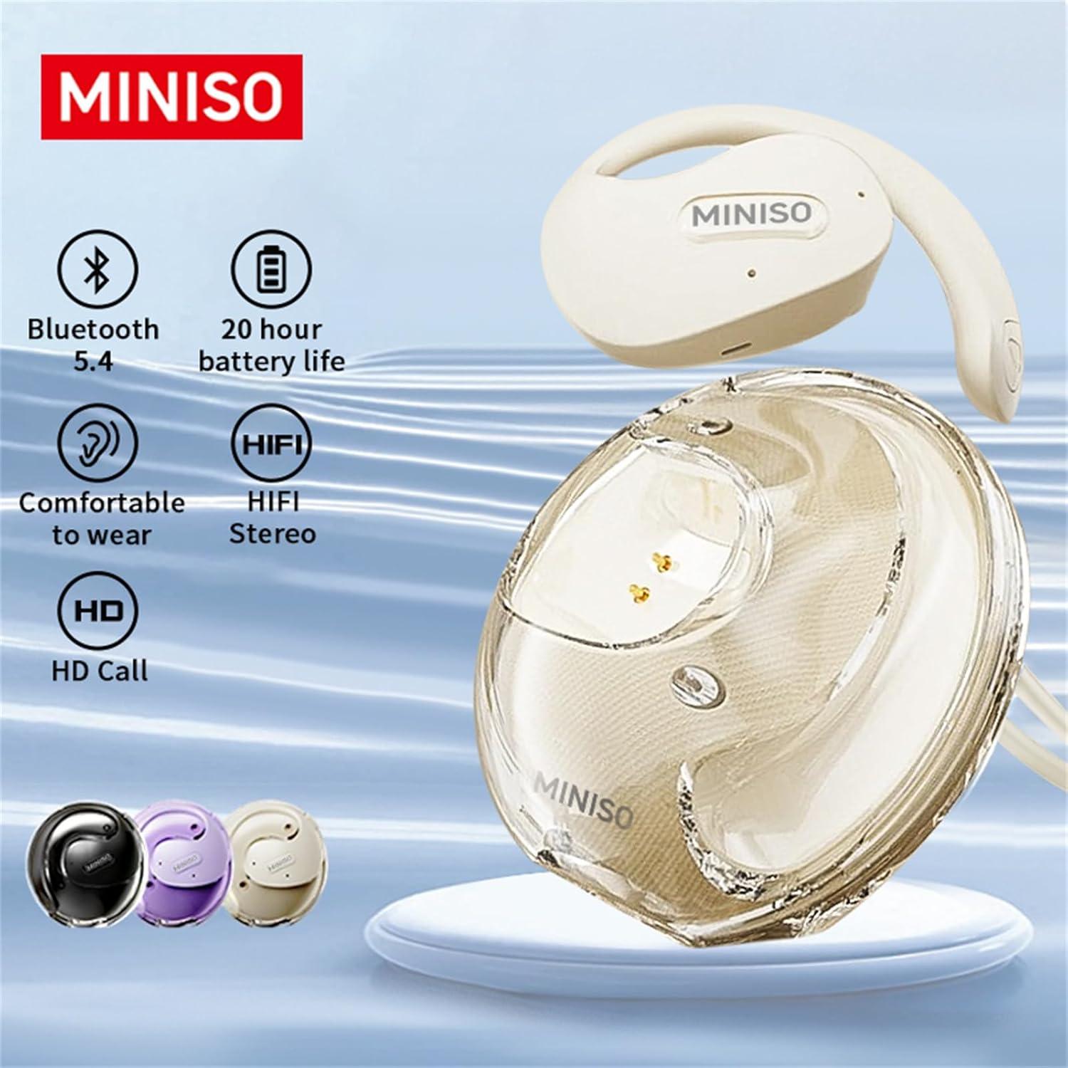Auriculares Inalámbricos MINISO X15 Pro AI Bluetooth 5.4