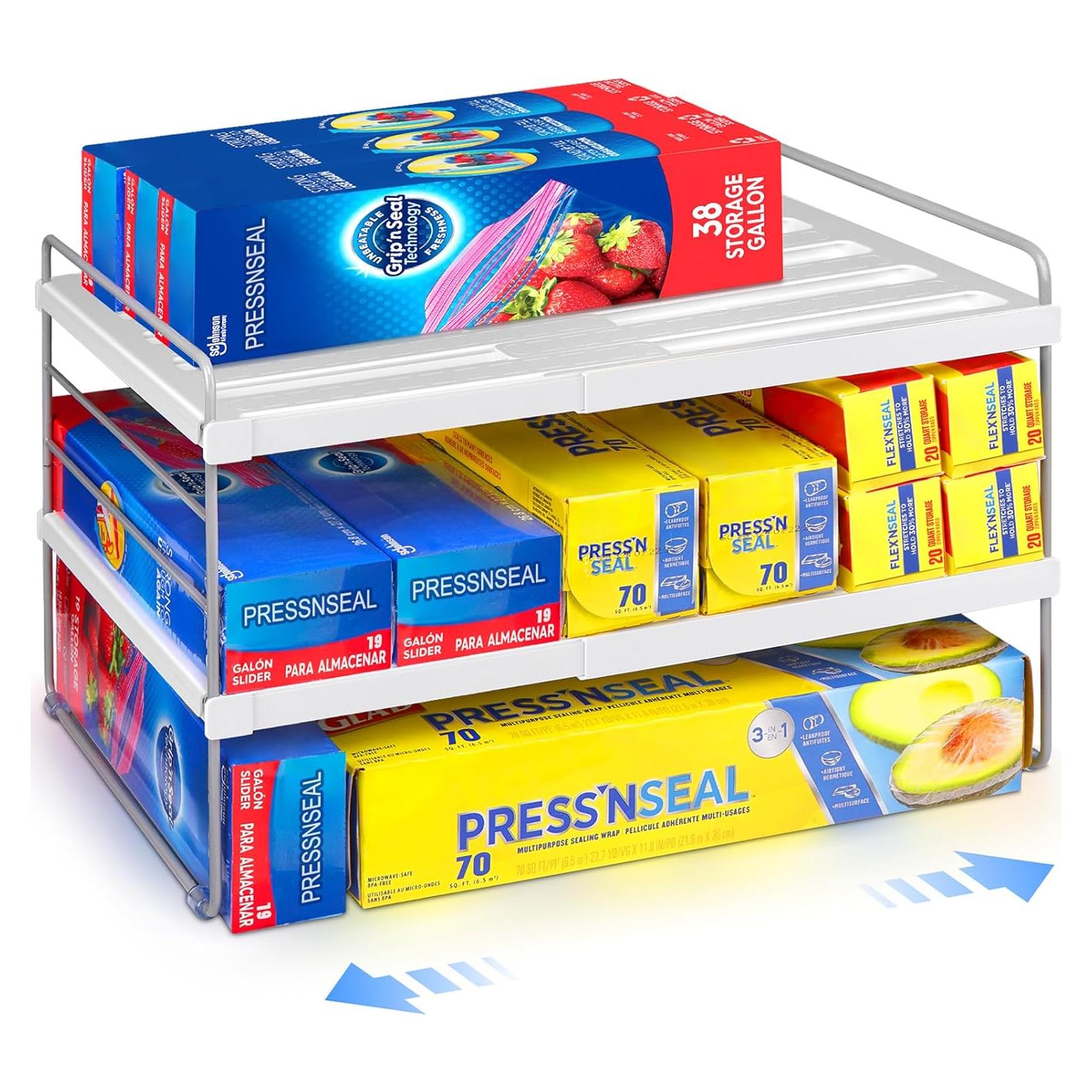 Organizador Expandible de 3 Niveles Cirhy para Cocina y Despensa