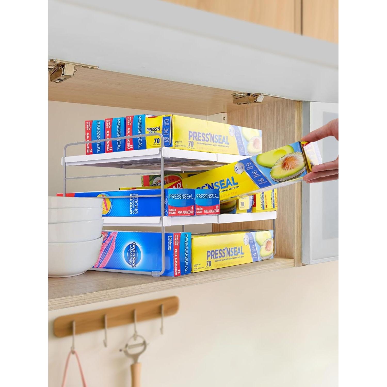 Organizador Expandible de 3 Niveles Cirhy para Cocina y Despensa