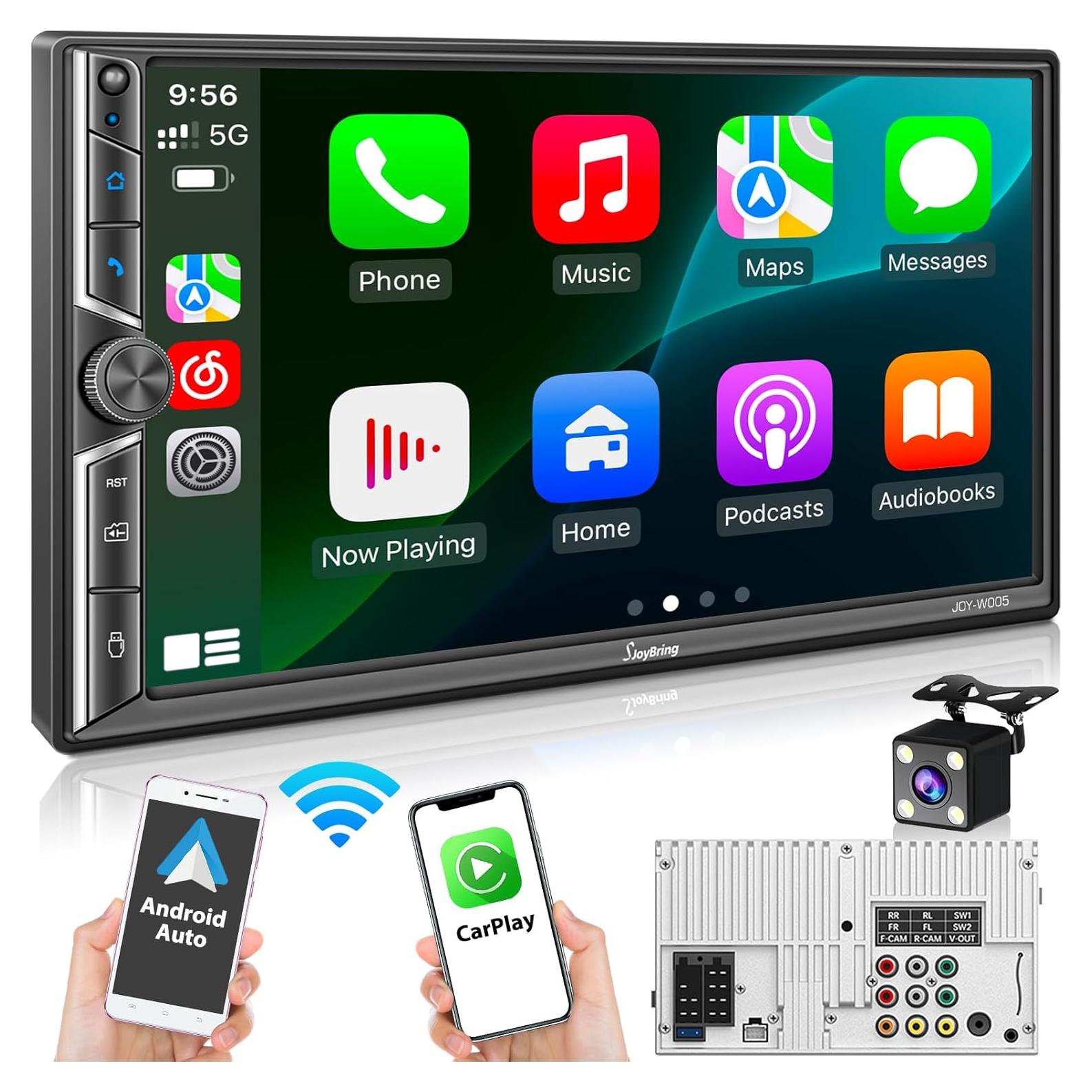 Estéreo de Coche Double Din SJOYBRING JOY-W005 7" Bluetooth