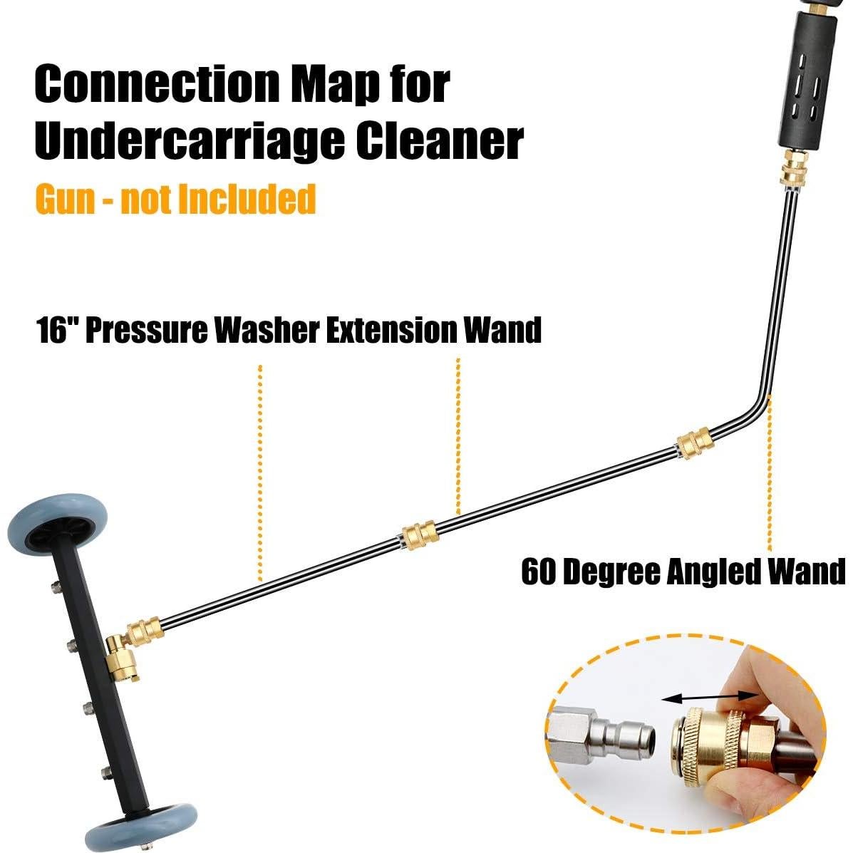 Limpiador de Chasis ZALALOVA 2 en 1 con Varillas 40 cm