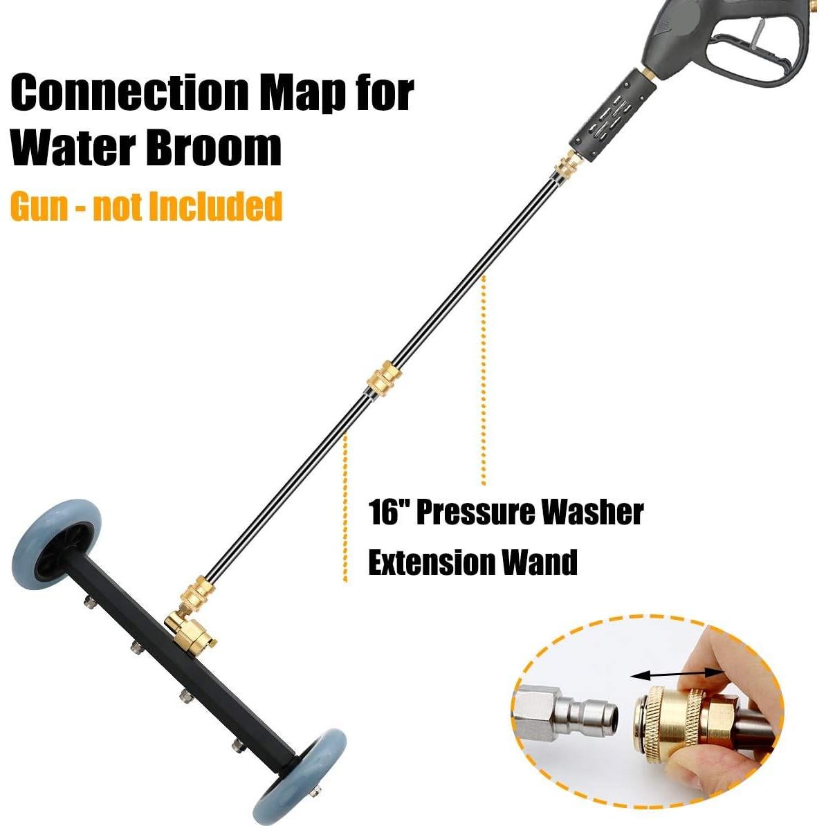 Limpiador de Chasis ZALALOVA 2 en 1 con Varillas 40 cm