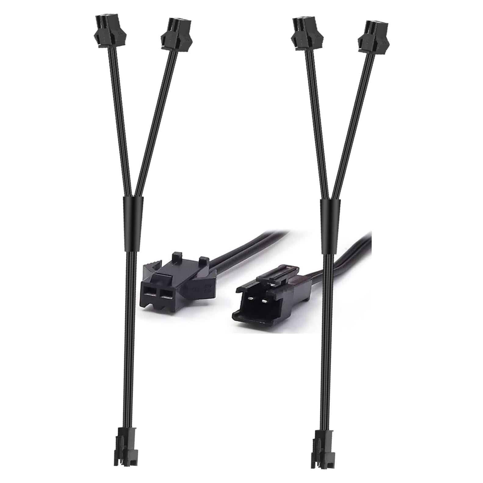 Conector Divisor de Extensión 1 Masculino a 2 Femeninos Ourbest