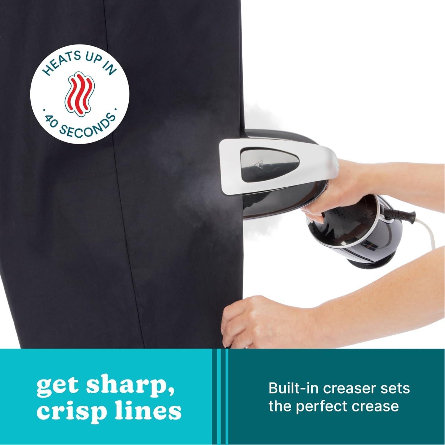 Vaporizador de Mano HoMedics PerfectSteam 1550W Negro