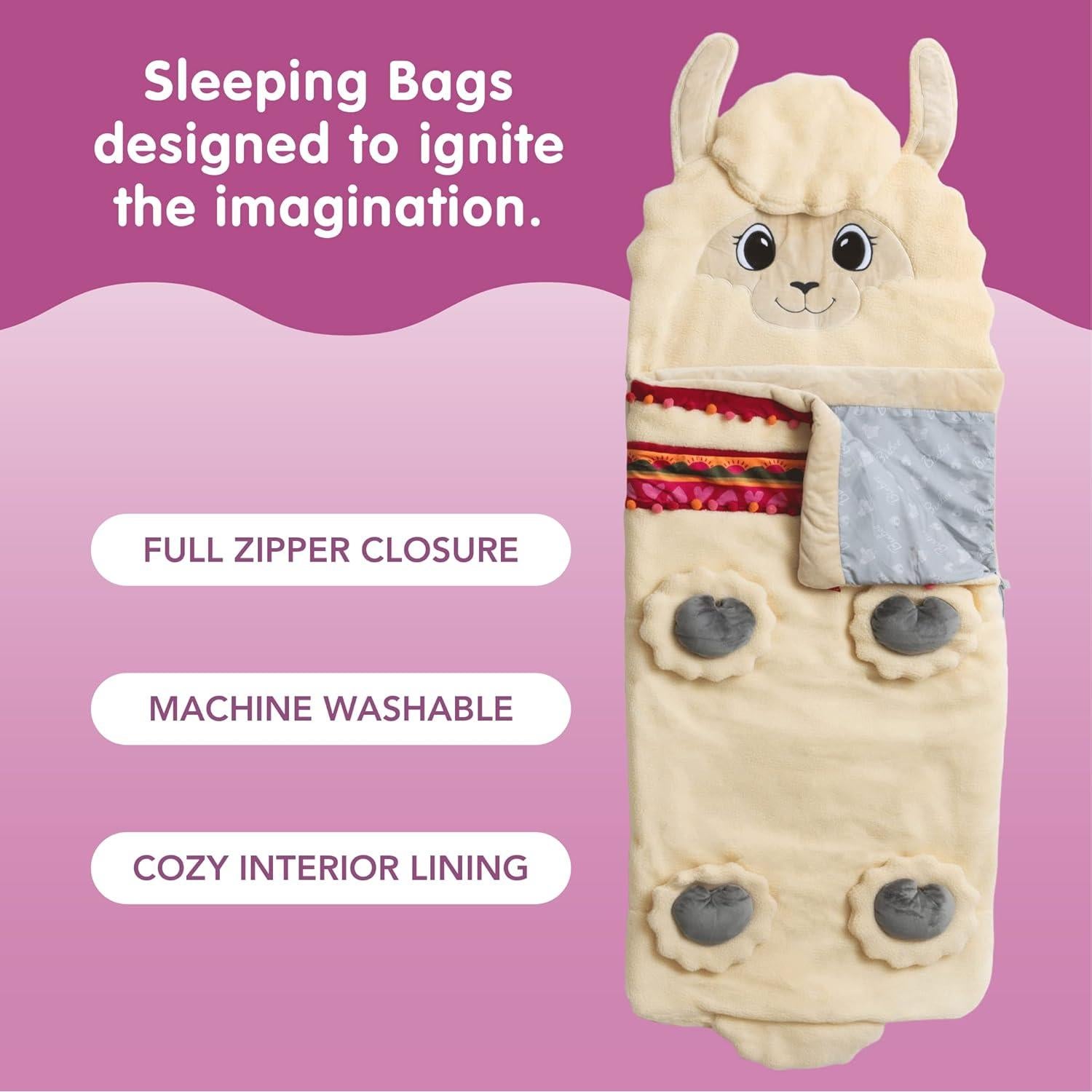 Saco de dormir Bixbee Alpaca para niños 152x56 cm