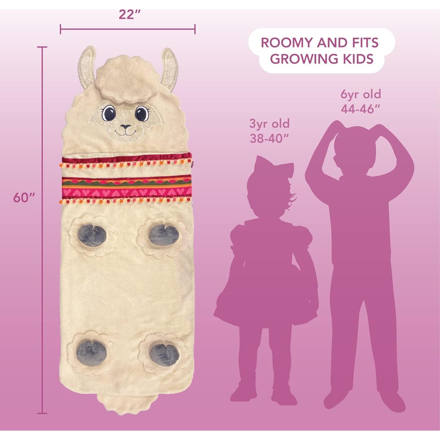 Saco de dormir Bixbee Alpaca para niños 152x56 cm