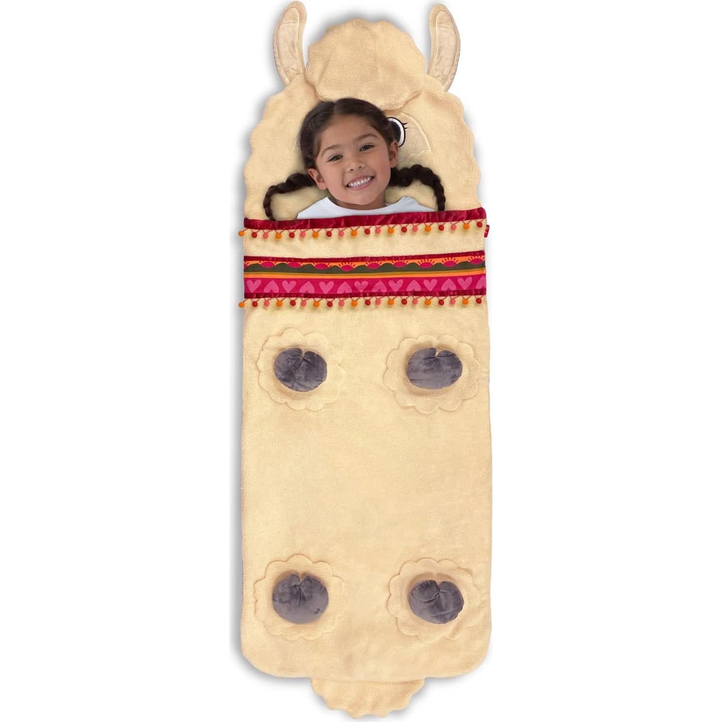 Saco de dormir Bixbee Alpaca para niños 152x56 cm