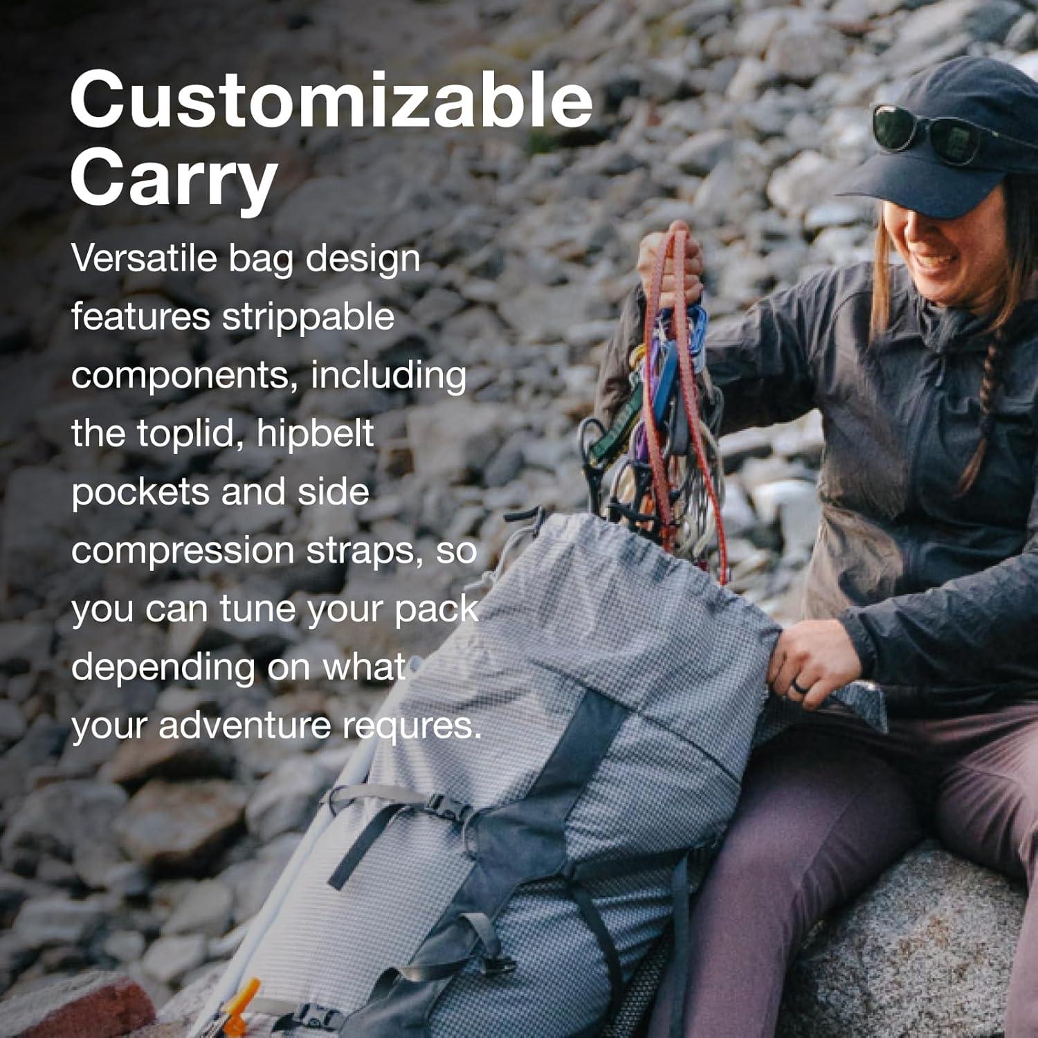 Mochila de Senderismo Osprey Aether Pro 75L Plata S/M