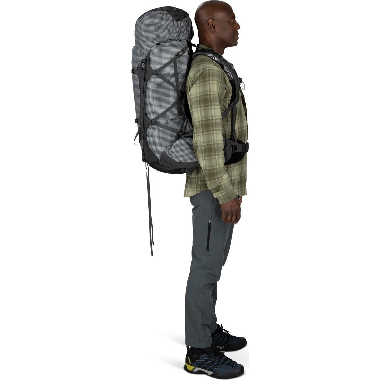 Mochila de Senderismo Osprey Aether Pro 75L Plata S/M