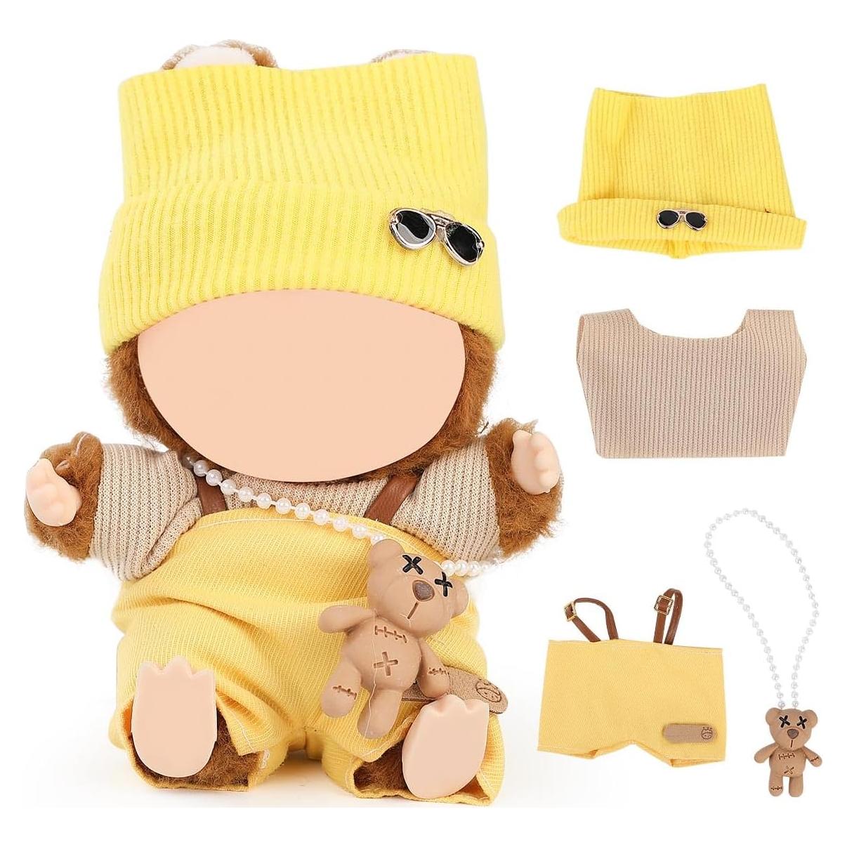 Conjunto de Ropa para Muñeca XMBYGY 17/15cm Kawaii Multicolor