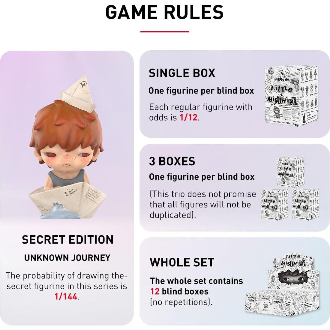 Figura de Acción POP MART HIRONO Pequeña Traviesa 10cm