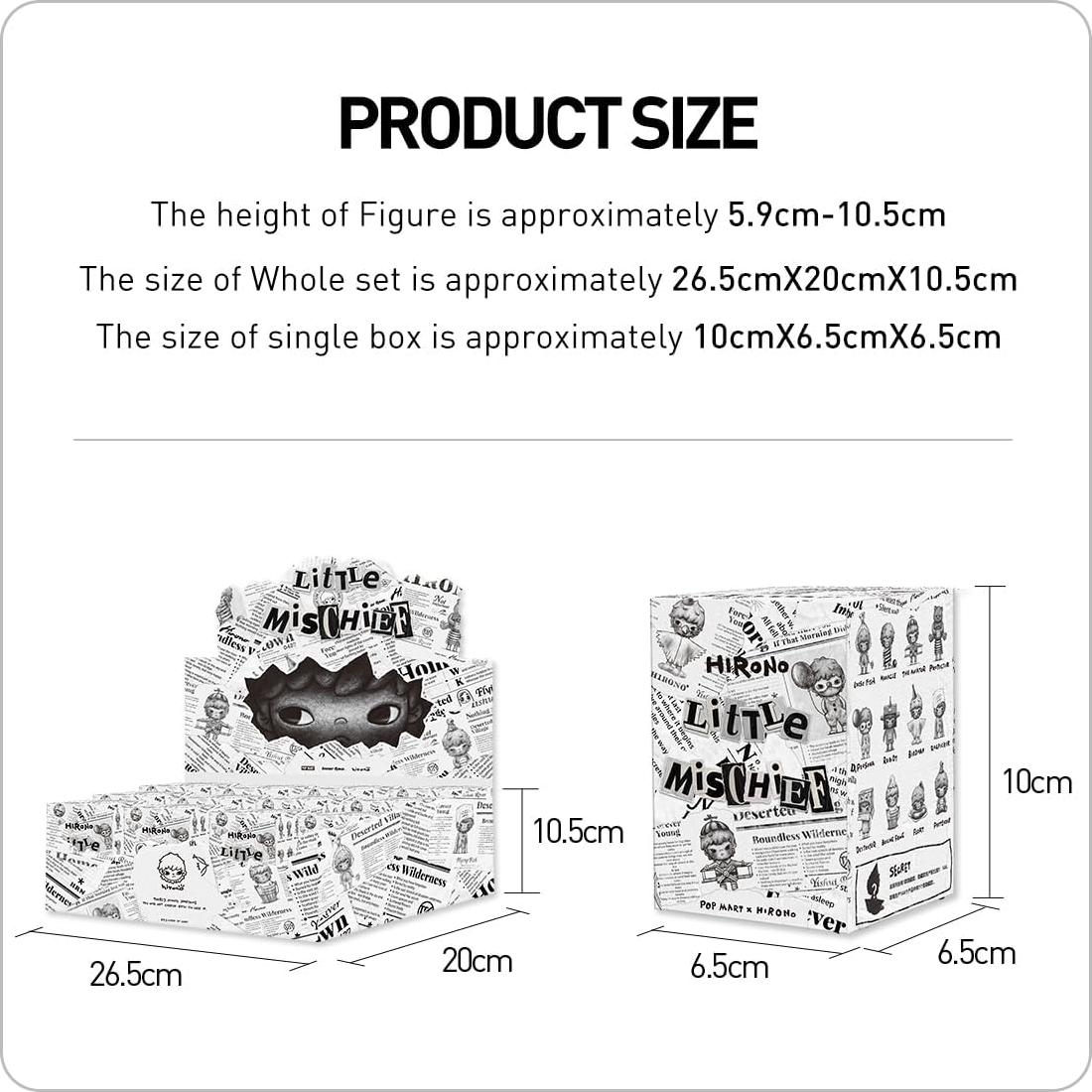 Figura de Acción POP MART HIRONO Pequeña Traviesa 10cm