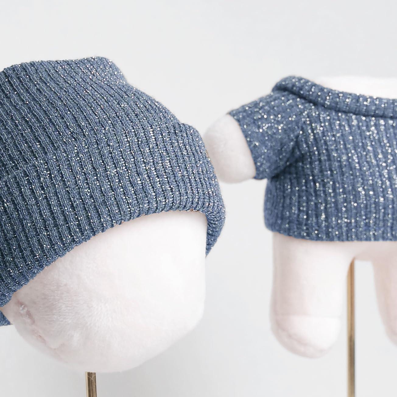 Ropa de Muñeca Etistta 17cm - Conjuntos de Punto Brillante