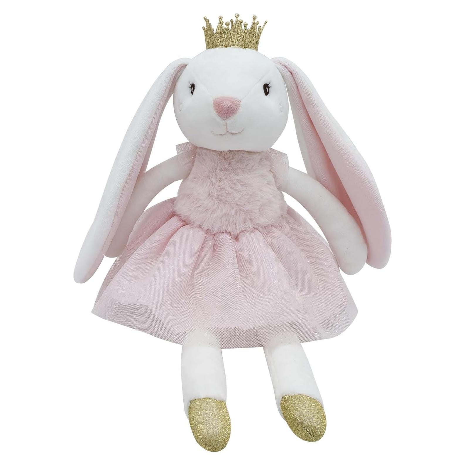 Conejo de Peluche Rosa Mikee Fluffie 39.9 cm Princesa