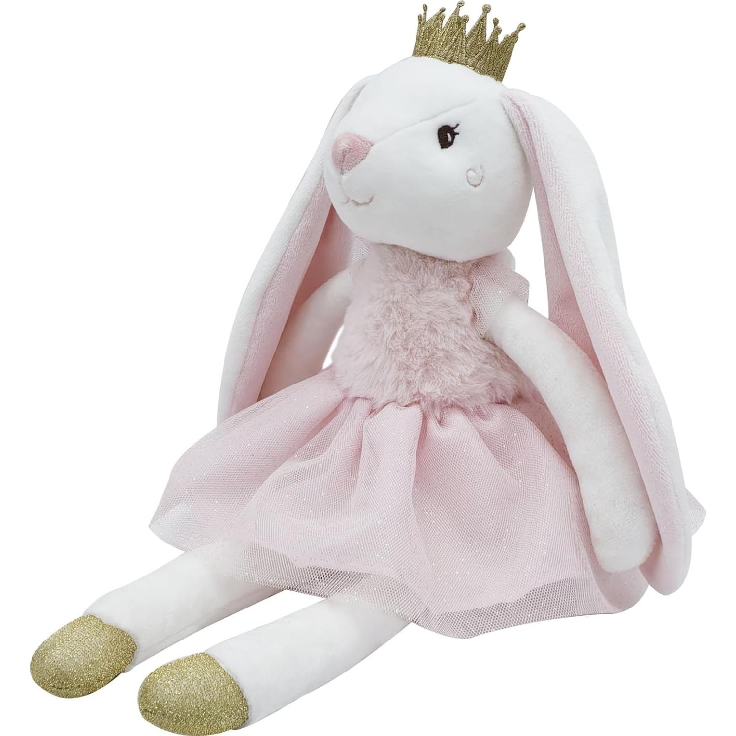 Conejo de Peluche Rosa Mikee Fluffie 39.9 cm Princesa