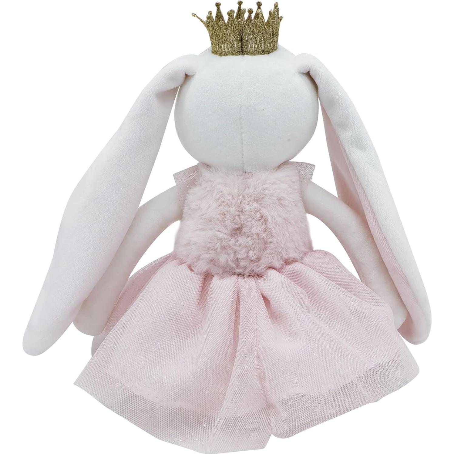 Conejo de Peluche Rosa Mikee Fluffie 39.9 cm Princesa