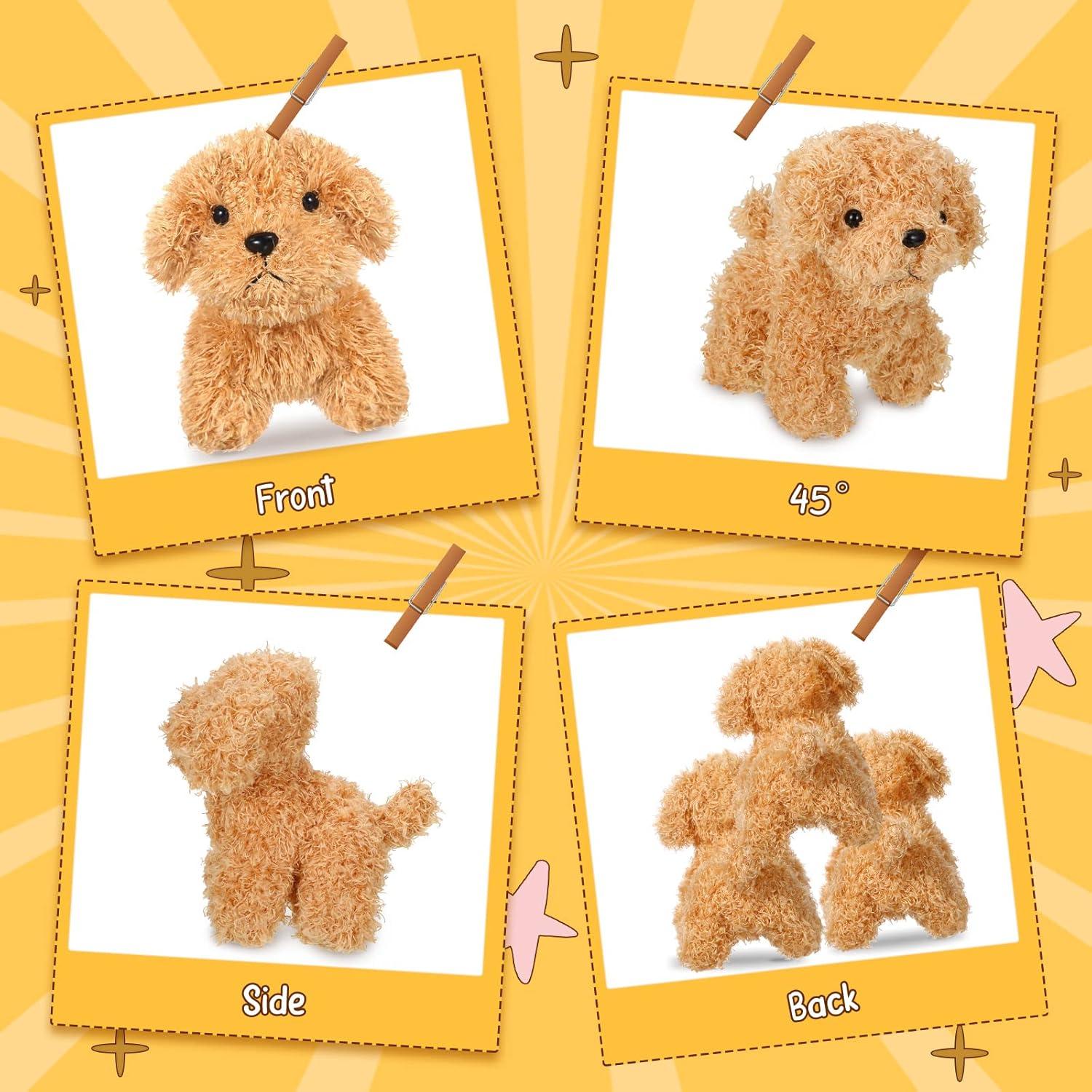 Lote 30 Perritos de Peluche HyDren 12 cm Suaves para Niños