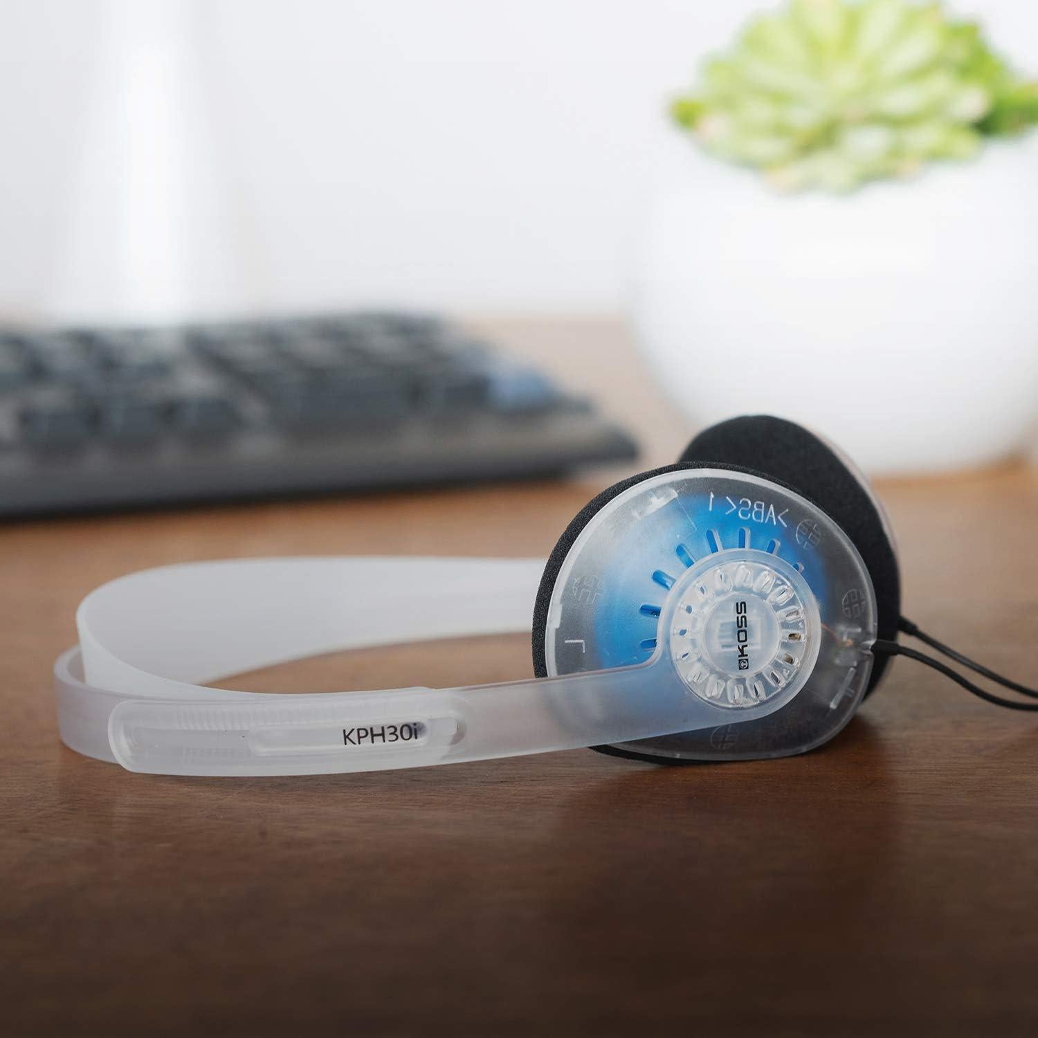 Auriculares On-Ear Koss KPH30iCL con Micrófono y Control Remoto