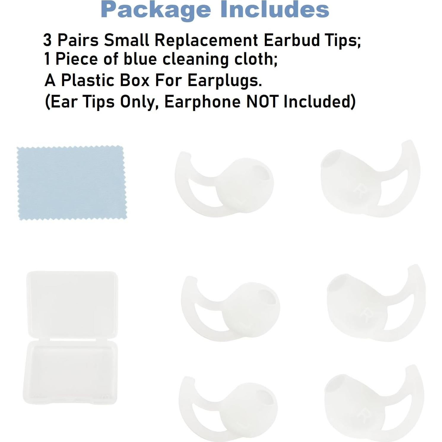 Puntas de Silicona para Auriculares Bose SoundSport - 3 Pares