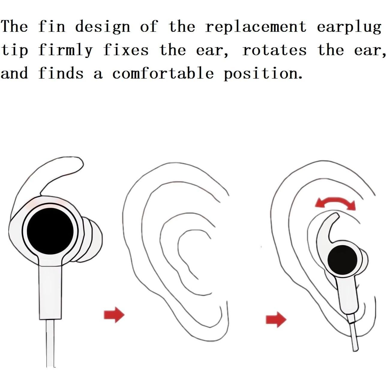 Puntas de Silicona para Auriculares Bose SoundSport - 3 Pares