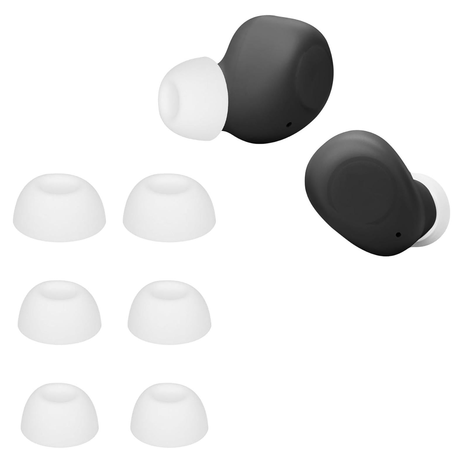 Puntas de Repuesto Silicona KWmobile para JBL Wave Buds - 6 Pzas