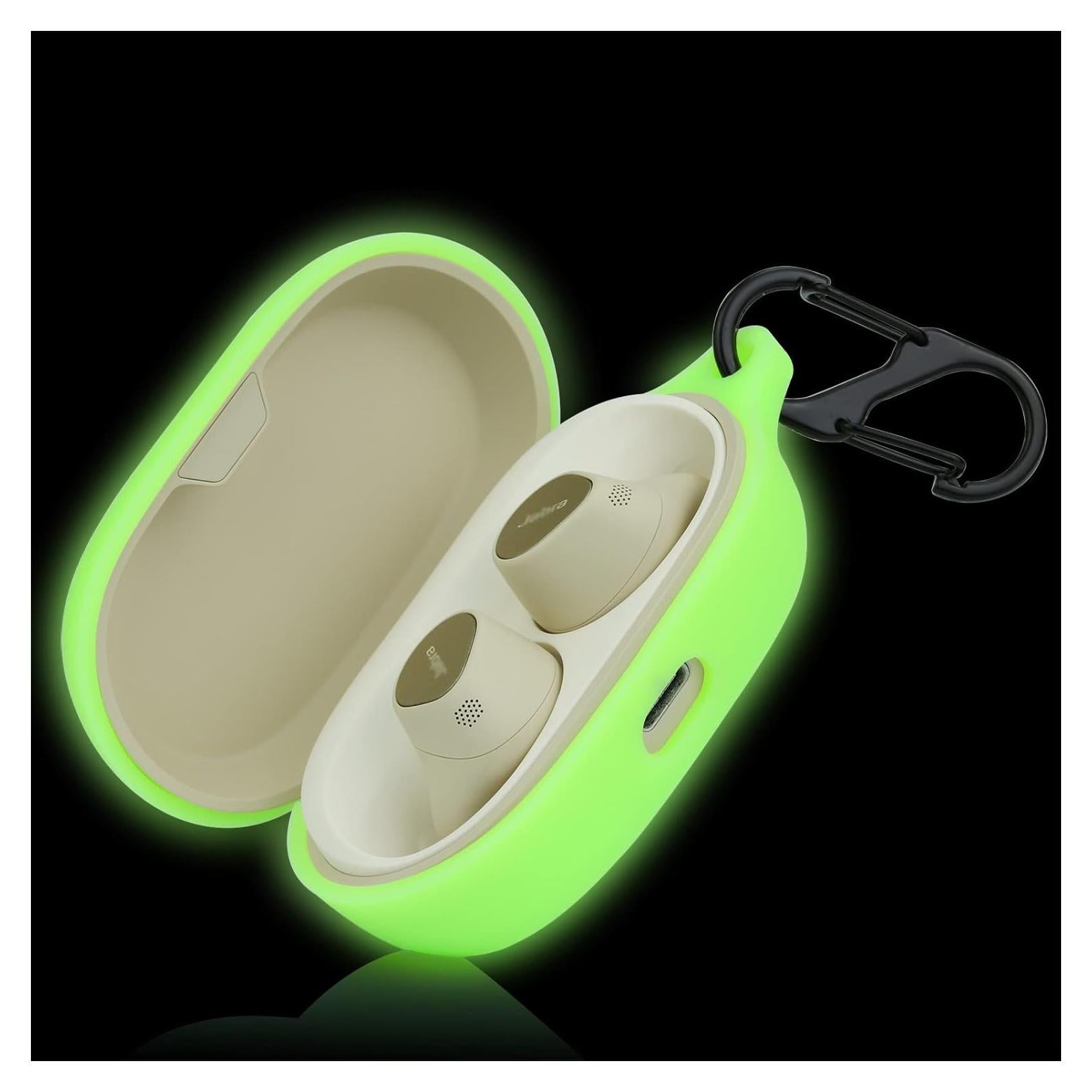 Funda Silicona LEFXMOPHY para Jabra Elite 7 Pro Verde