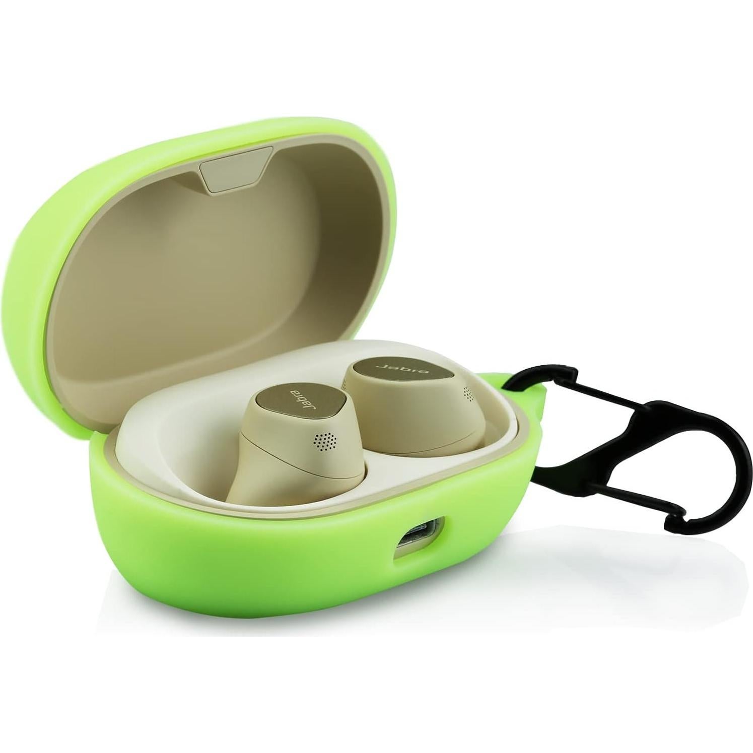 Funda Silicona LEFXMOPHY para Jabra Elite 7 Pro Verde