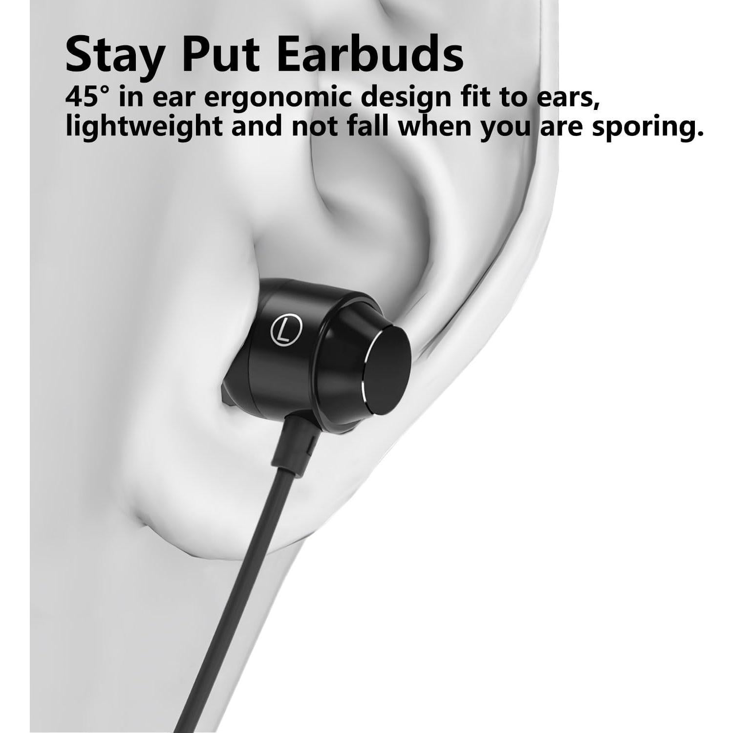 Auriculares USB C XHTUS T2403 In Ear con Micrófono y Control