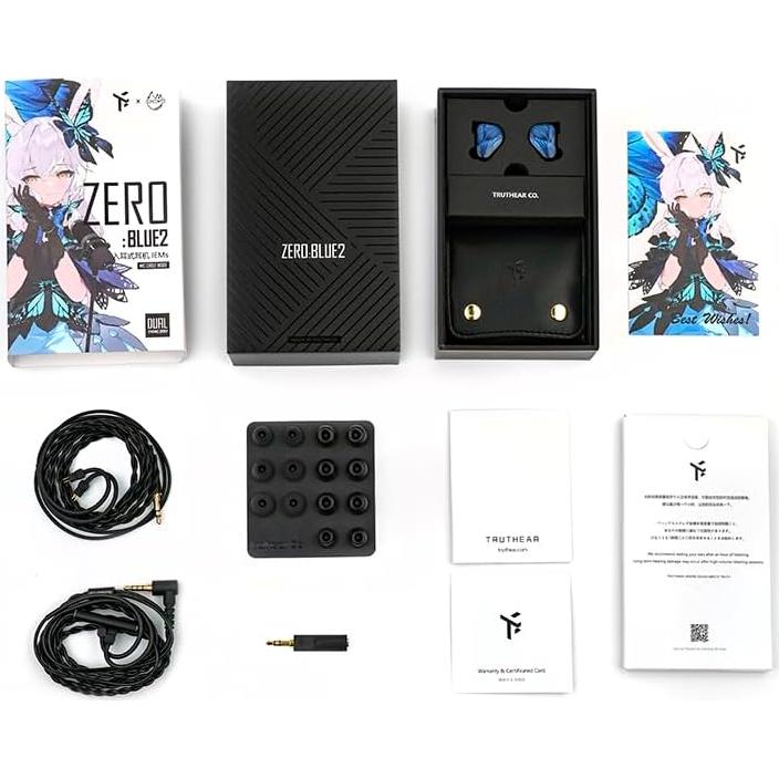 Auriculares In-Ear TRUTHEAR Zero:BLUE2 con Cable 3.5mm y Micrófono