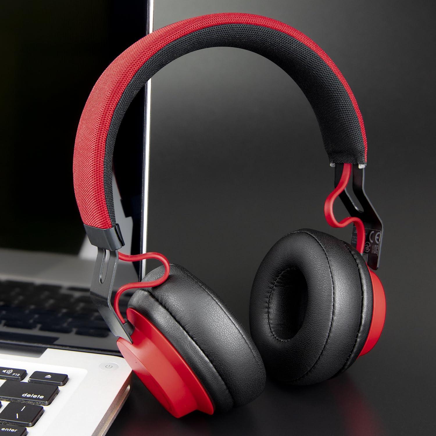 Almohadillas de Reemplazo SOULWIT 70mm para Auriculares Jabra Move/Elite 25h - Negro