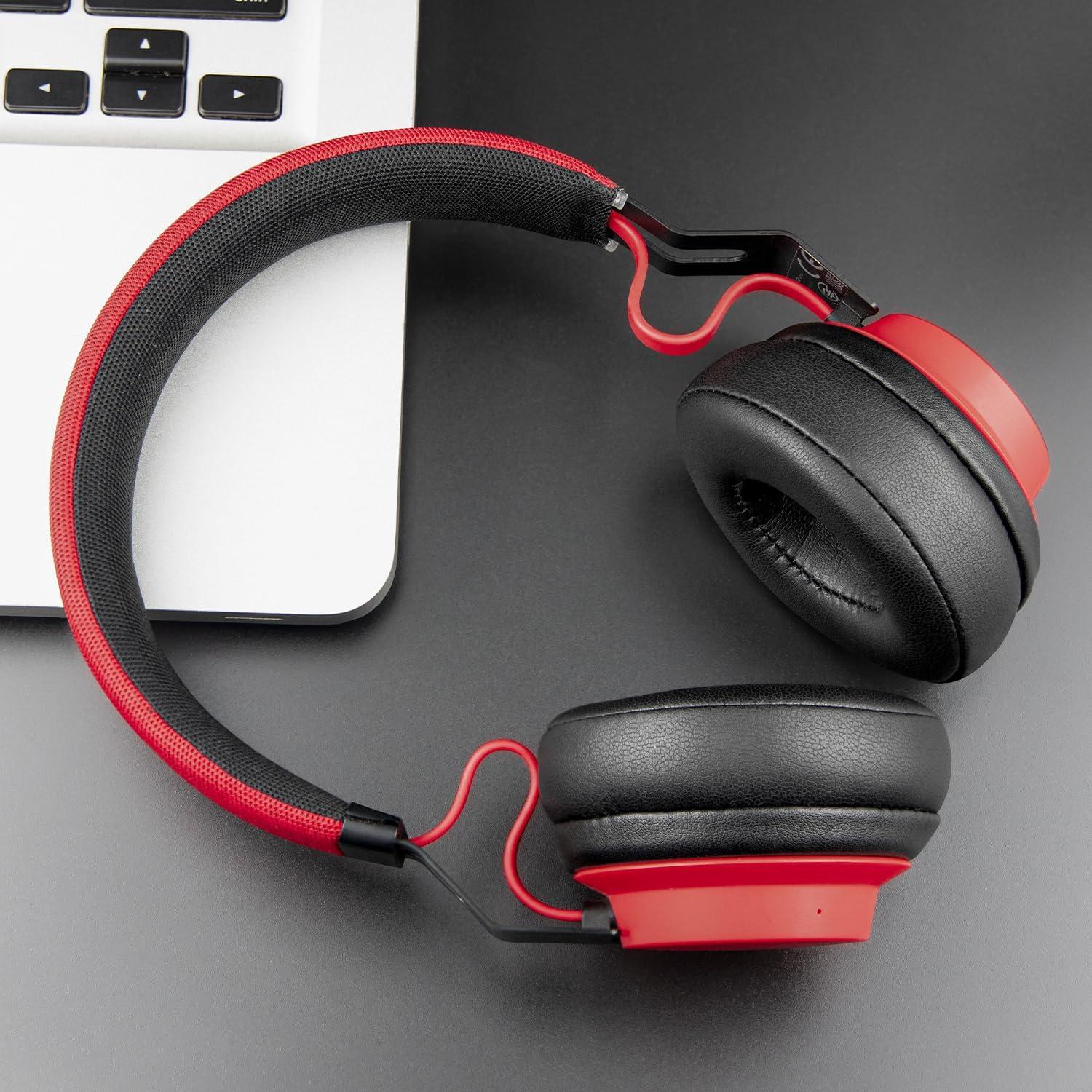 Almohadillas de Reemplazo SOULWIT 70mm para Auriculares Jabra Move/Elite 25h - Negro