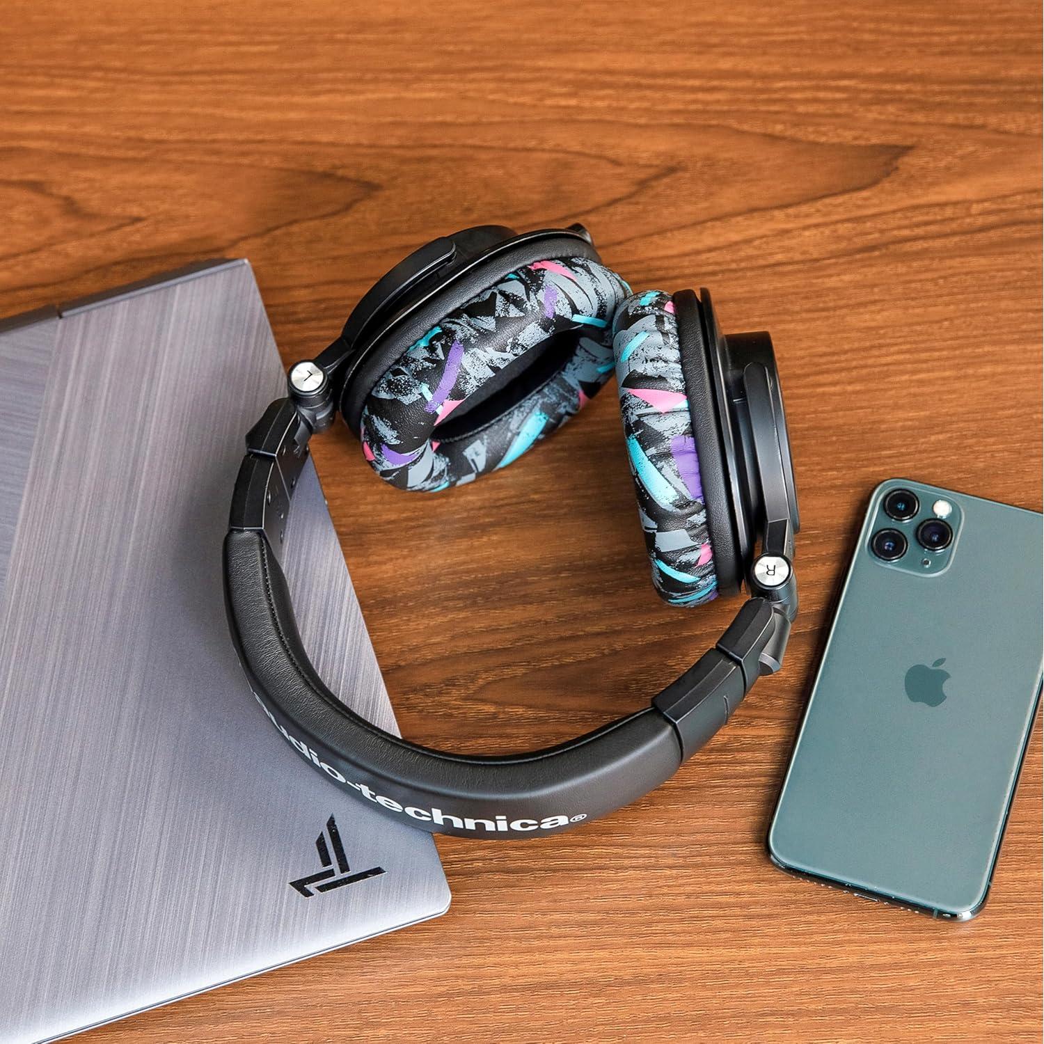 Almohadillas de Reemplazo Wicked Cushions para ATH M50X - Negro