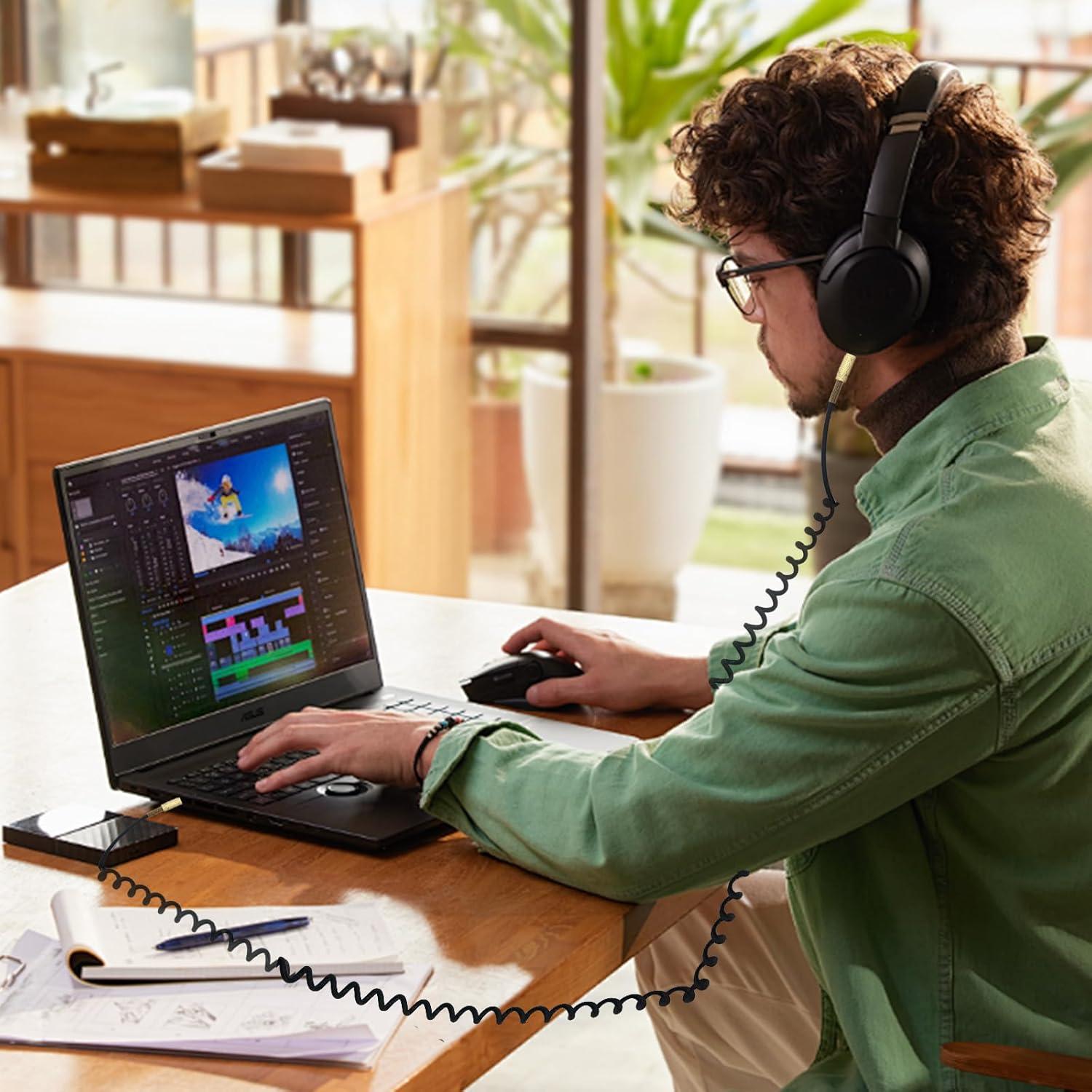 Cable de audio de reemplazo NewTH 3.5mm para altavoces Marshall