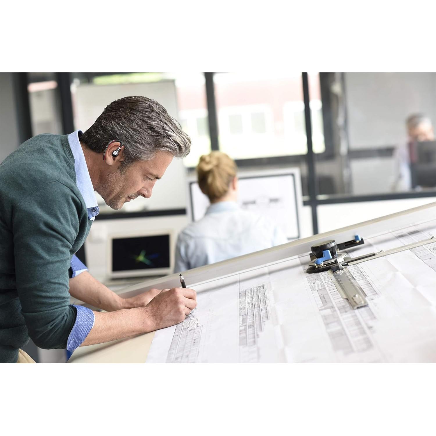 Auricular Bluetooth Inalámbrico Valear A8 Rojo con Cancelación de Ruido