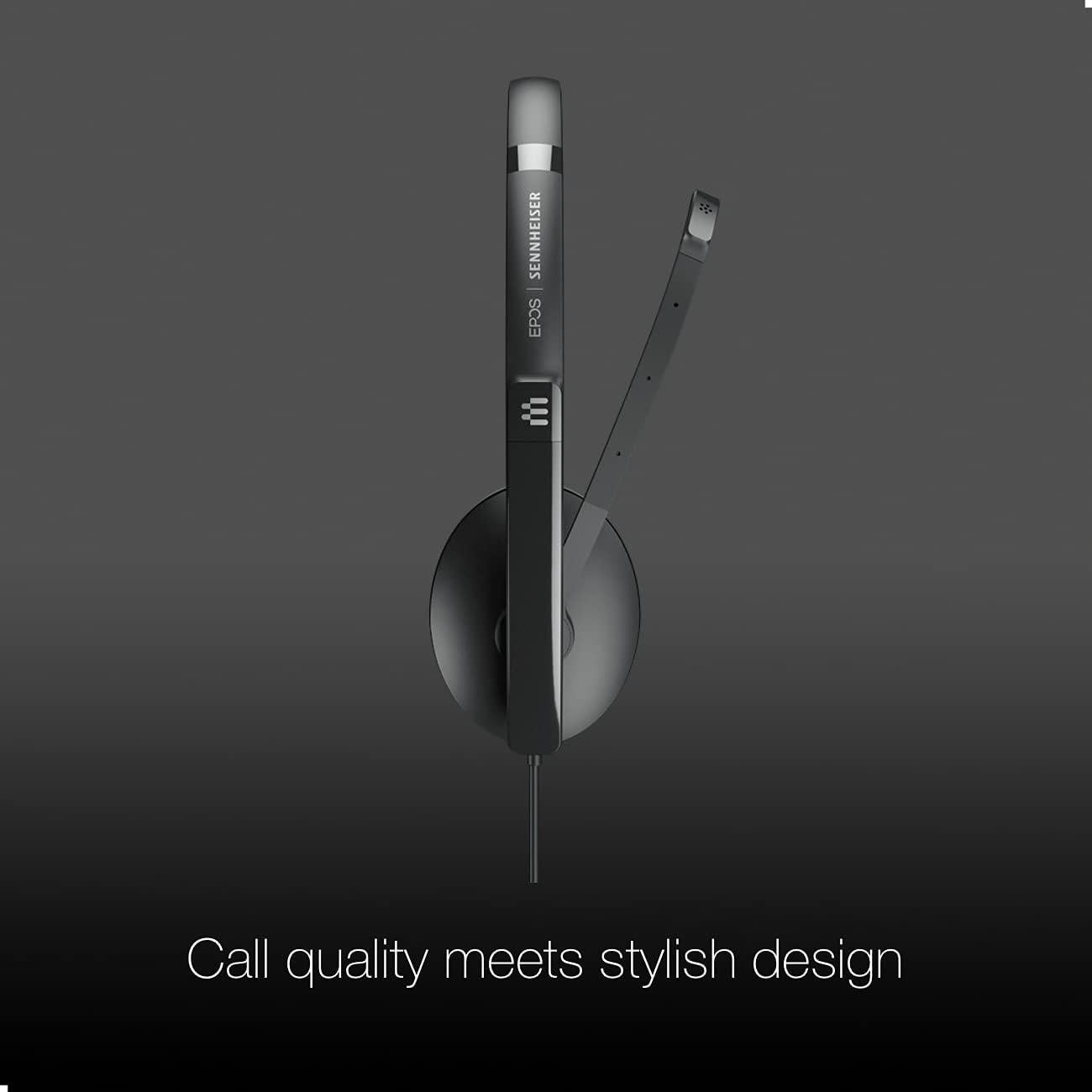 Auricular Estéreo USB-C EPOS 165 con Control de Llamada