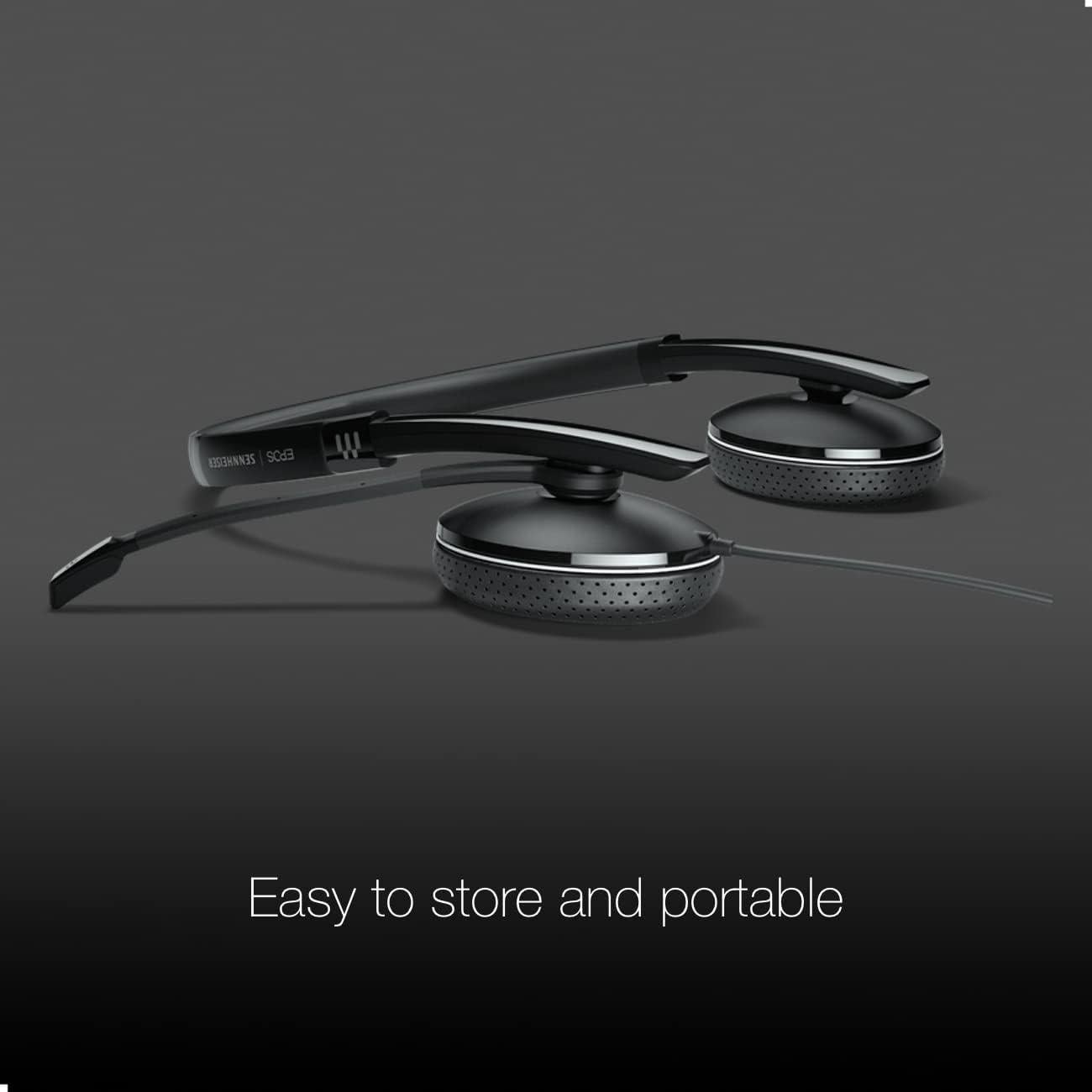 Auricular Estéreo USB-C EPOS 165 con Control de Llamada