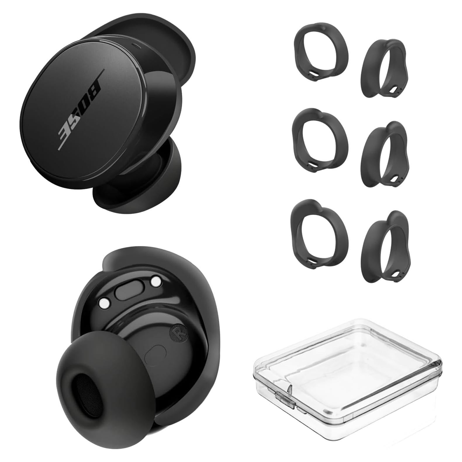 Cubiertas de Puntas de Oído Silicona para Bose QC Earbuds 2024 - 3 Pairs
