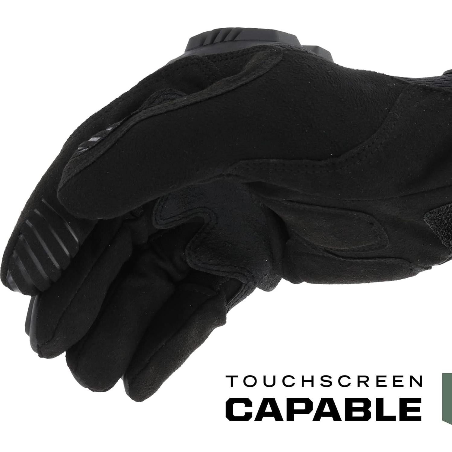 Guantes Tácticos Mechanix Wear M-Pact Covert Negros Medianos