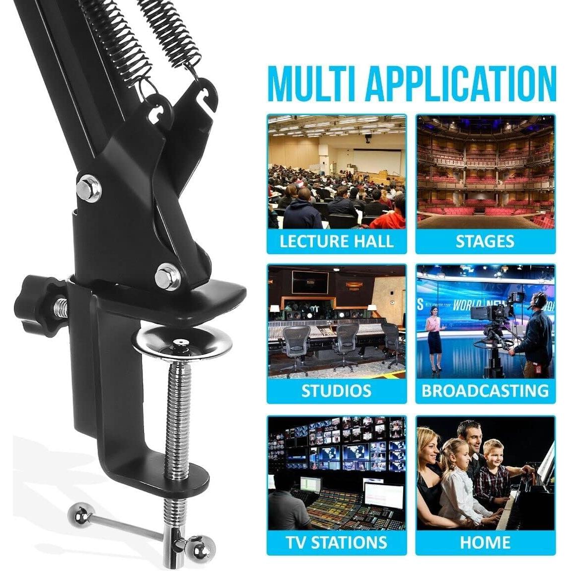 Focusrite Scarlett 2i2 4G + Auriculares StreamEye CANS50 + Brazo