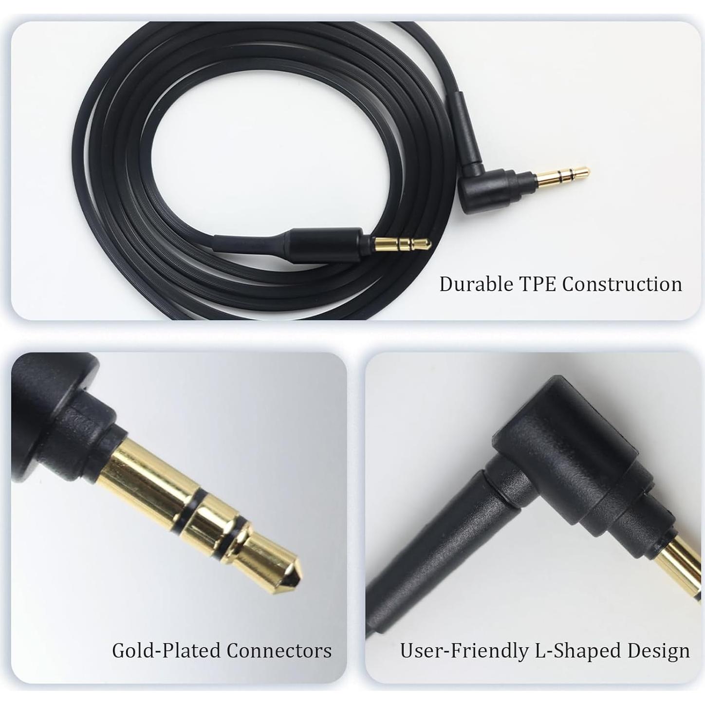 Cable de audio Adhiper 1.5m para auriculares Sony WH-1000XM