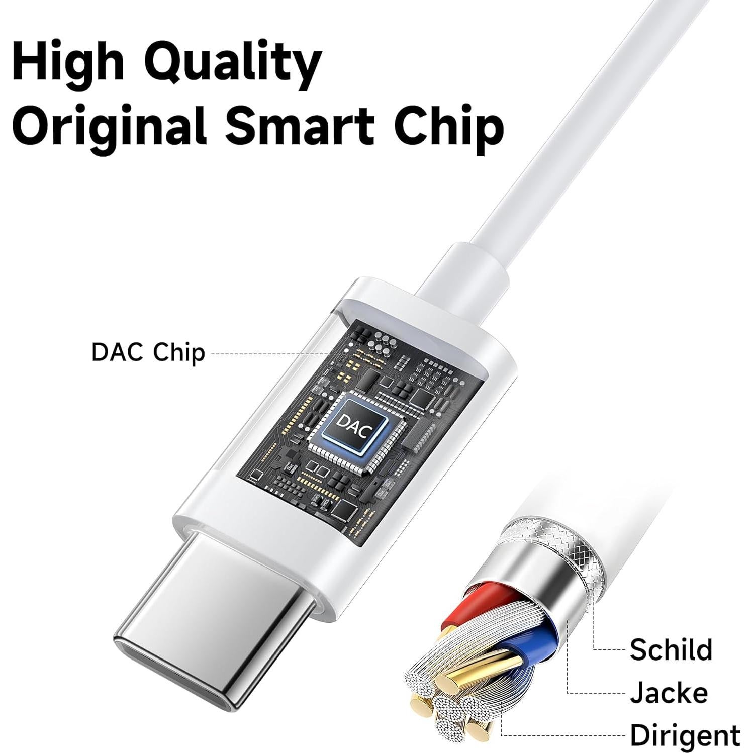 Auriculares USB-C Suohong con Micrófono y Control de Volumen