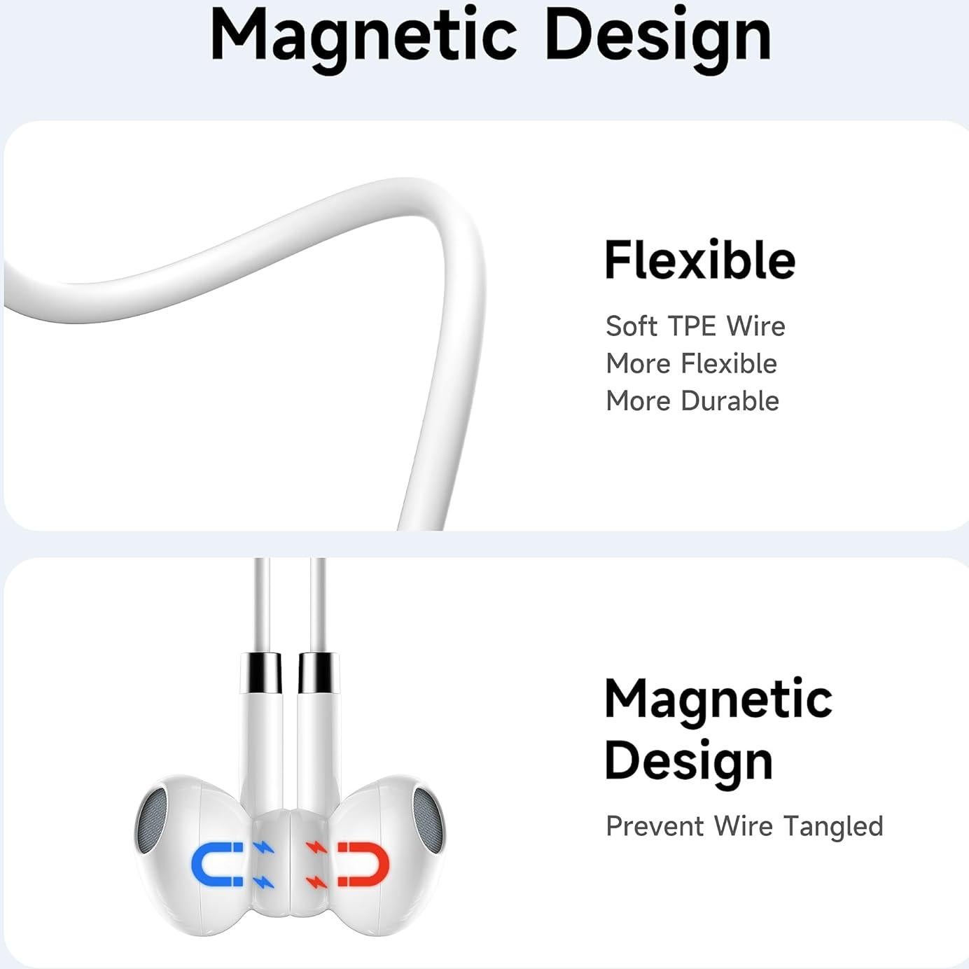 Auriculares USB-C Suohong con Micrófono y Control de Volumen