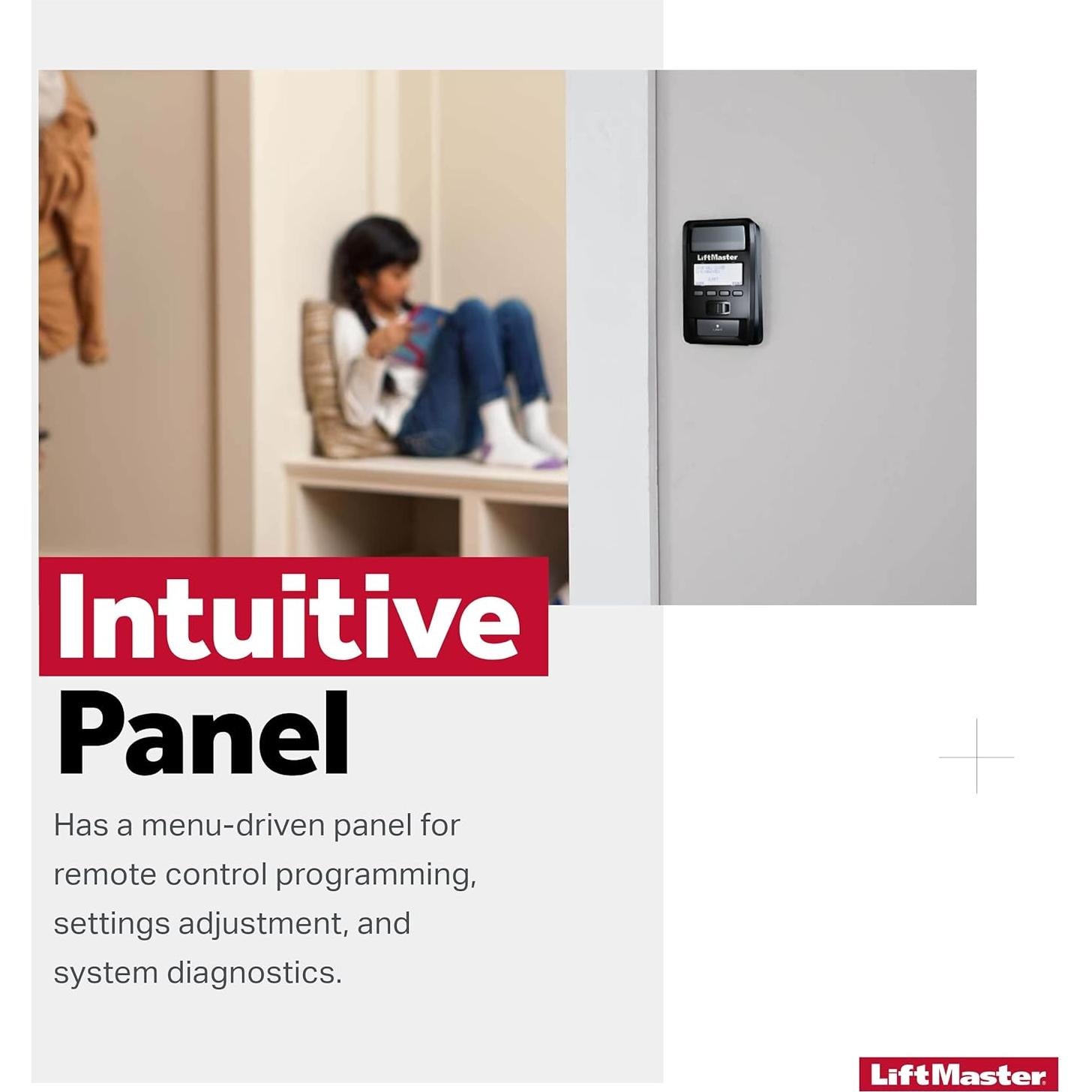 Panel de Control LiftMaster 880LM con Detección de Movimiento