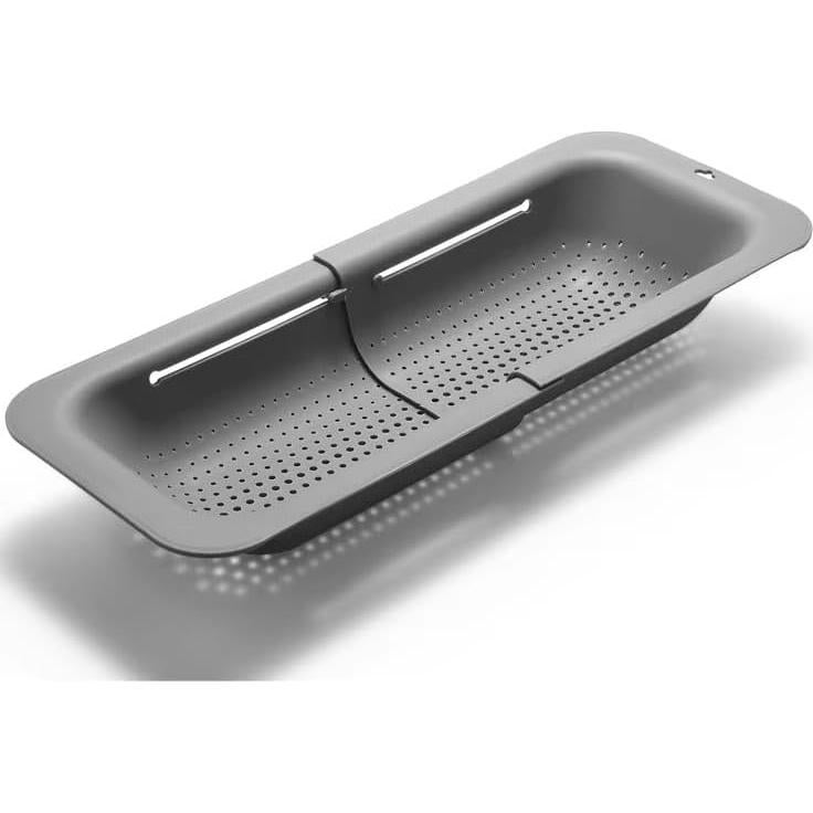 Colador extensible PUPZY para fregadero 49.5x20.3 cm Rosa