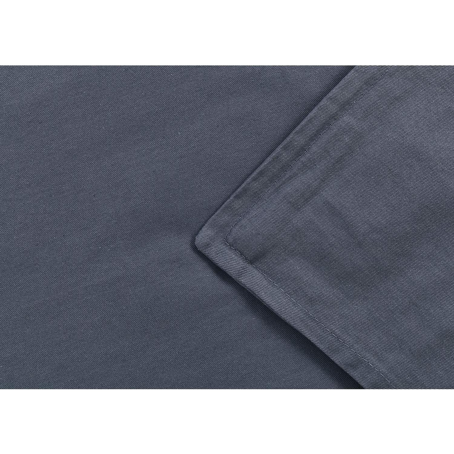 Funda de Edredón RelaxBlanket 122x198cm Algodón Gris Oscuro