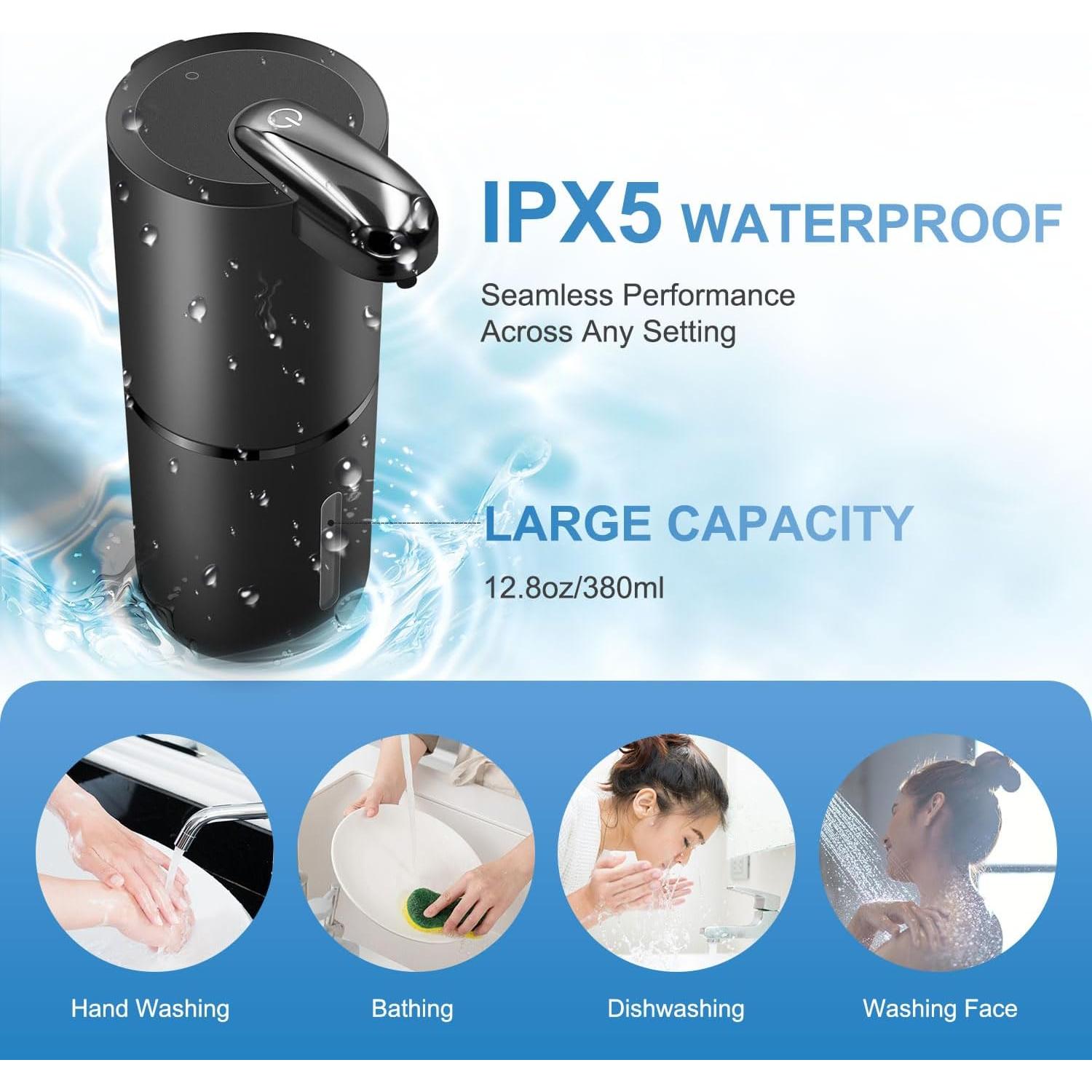 Dispensador Automático de Jabón Espumoso Varluckiner 380ml