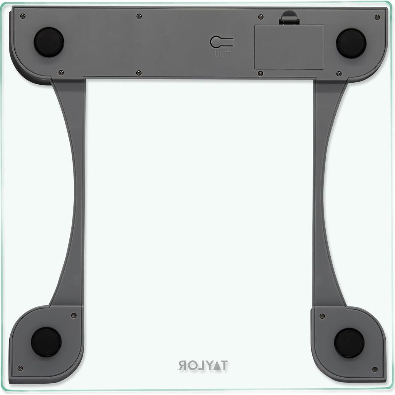 Escala Digital de Vidrio Taylor 200 kg, Pantalla LCD, Transparente