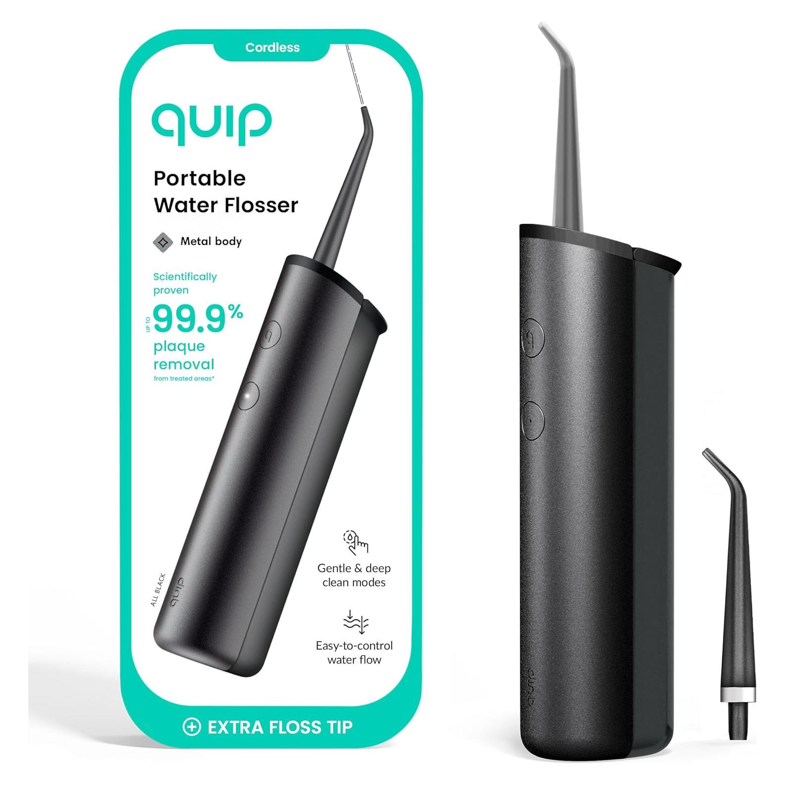 Irrigador de Agua Inalámbrico Quip con Punta Rotativa 360°