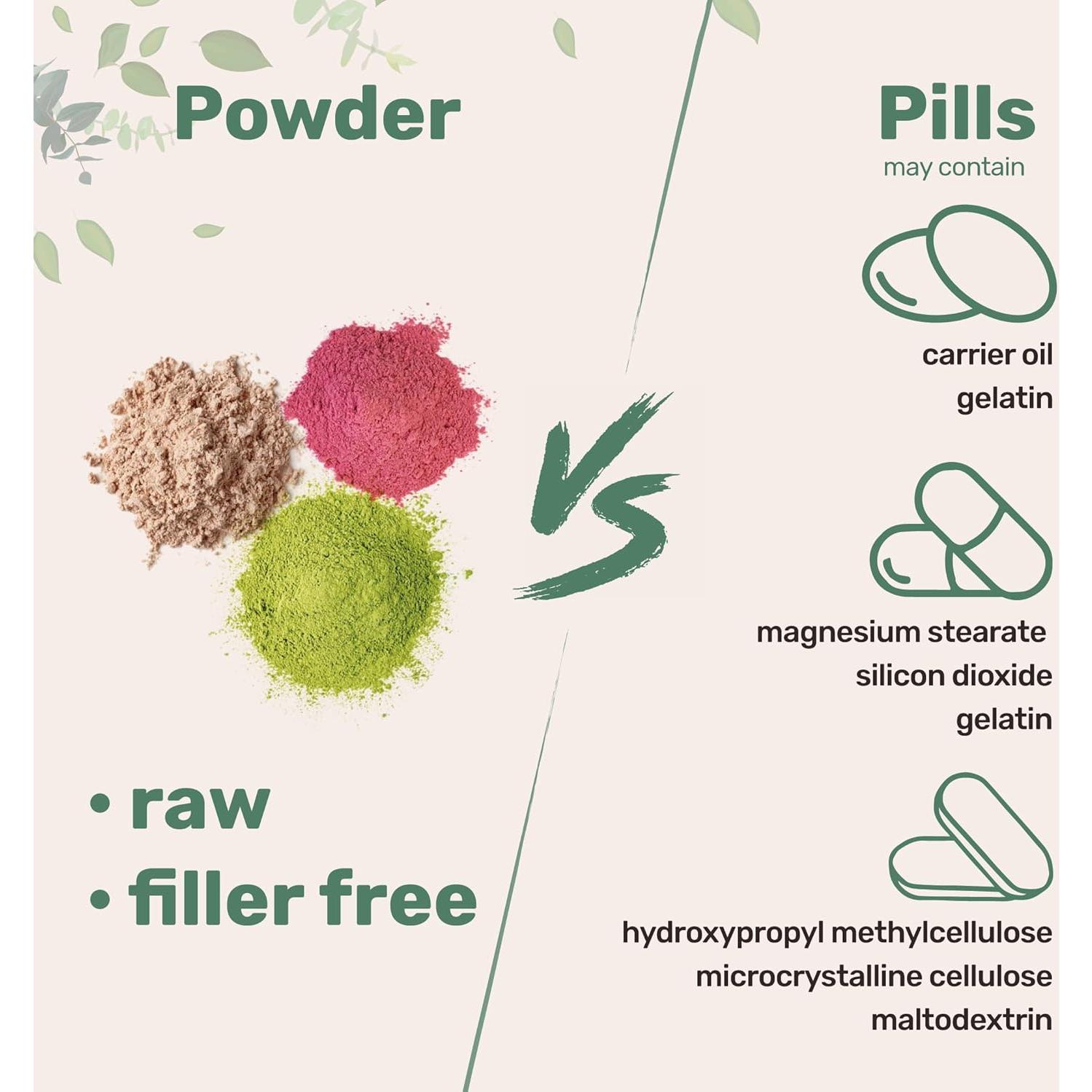 Polvo de Ácido Hialurónico Micro Ingredients 50g - Hidratante Vegano