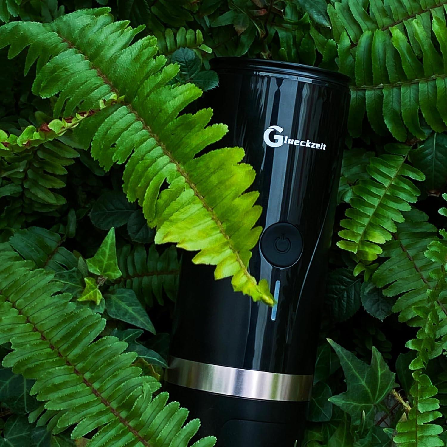 Cafetera Espresso Portátil Glueckzeit PCM03 - Calentamiento Rápido 3 Min